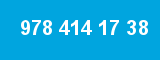 978 414 17 38 978 414 17 38